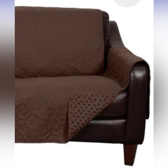 COPY - Furhaven non slip furniture cover large sofa in espresso (NWOT) - Picture 7 of 10